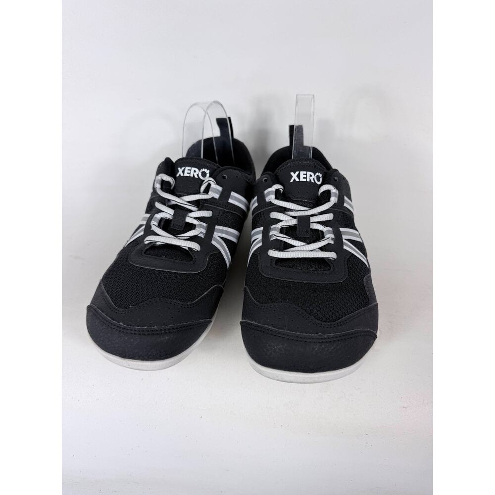 Xero Shoes Prio Sneakers Women's 9 Black White Lace Up Comfort Athletic Shoes - Picture 4 of 11